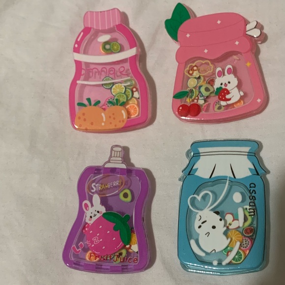 Magnet Shaker Juice Bottles and Jelly Jars Set of 4 - Picture 11 of 14